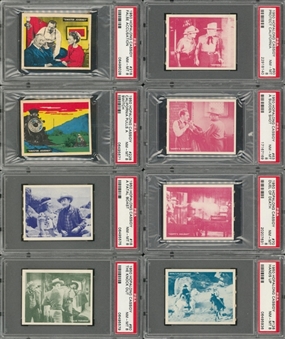 1950 Topps "Hopalong Cassidy" High Grade Complete Set (230) Plus Ad Piece